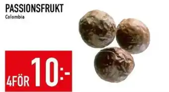 Matdax Passionsfrukt erbjuda