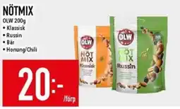 Matdax OLW Nötmix erbjuda