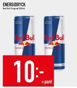 Matdax Red Bull Energidryck erbjuda