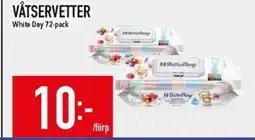 Matdax White Day Våtservetter erbjuda