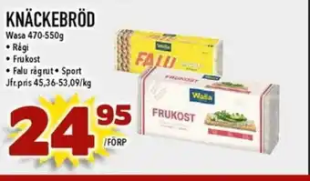 Matdax Wasa Knäckebröd erbjuda