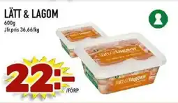 Matdax Lätt & lagom erbjuda