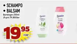 Matdax Barnängen Schampo • Balsam erbjuda