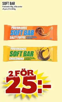 Matdax PRO!BRANDS Soft bar erbjuda