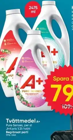 DollarStore A+Tvättmedel erbjuda