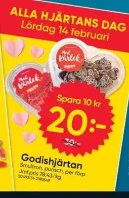 DollarStore Godishjärtan erbjuda