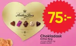 DollarStore Anthon Berg Chokladask erbjuda