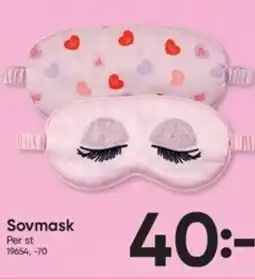DollarStore Sovmask erbjuda