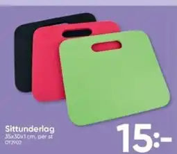 DollarStore Sittunderlag erbjuda