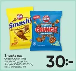 DollarStore OLW Snacks erbjuda