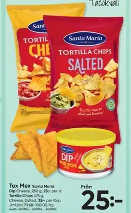 DollarStore Santa Maria Tex Mex erbjuda