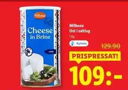 Lidl Milbona Ost i saltlage erbjuda
