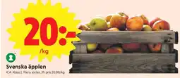 ICA Supermarket Svenska Äpplen erbjuda