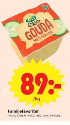ICA Supermarket Arla Gouda erbjuda