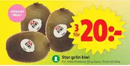 ICA Supermarket STOR GRÖN KIWI erbjuda