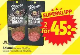 ICA Supermarket Salami Kotivara erbjuda