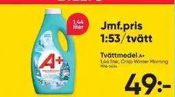 DollarStore A+ Tvättmedel erbjuda