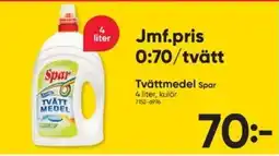 DollarStore Spar Tvättmedel erbjuda