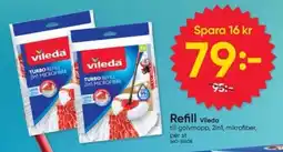 DollarStore Vileda Refill erbjuda