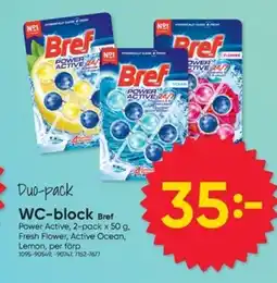 DollarStore Bref WC-block erbjuda