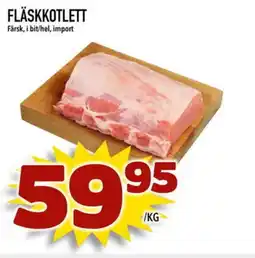 Din Mat Fläskkotlett erbjuda