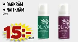 Din Mat Oliva Dagkräm • Nattkräm erbjuda