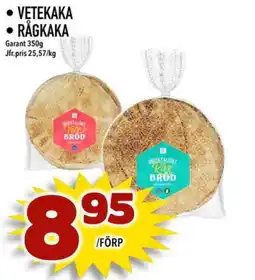Din Mat Garant Vetekaka • Rågkaka erbjuda