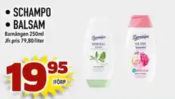 Din Mat Barnängen Schampo • Balsam erbjuda