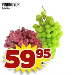 Din Mat Vindruvor erbjuda