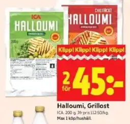 ICA Kvantum ICA Halloumi, Grillost erbjuda