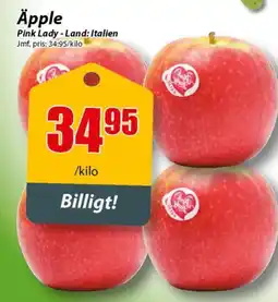 Extra Mjällby Stormarknad PINK LADY Äpple erbjuda