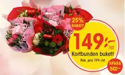 EKO Kortbunden bukett erbjuda
