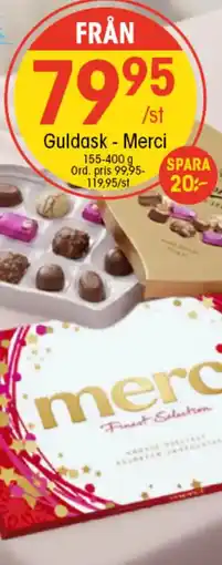 EKO Guldask merci erbjuda