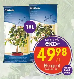 EKO WEIBULLS Blomjord erbjuda