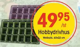 EKO Hobbydrivhus erbjuda