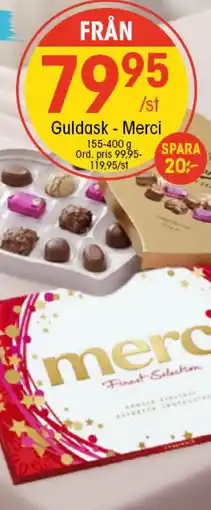 EKO MERCI Guldask erbjuda