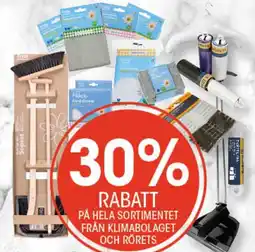 EKO På hela sortimentet från klimabolaget och rörets erbjuda