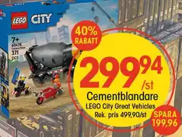 EKO LEGO Cementblandare erbjuda
