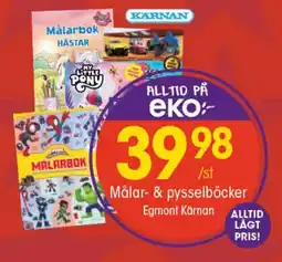 EKO Målar- & pysselböcker erbjuda
