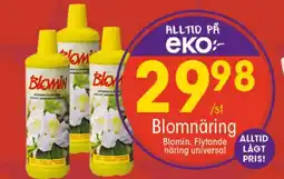 EKO BLOMIN Blomnäring erbjuda