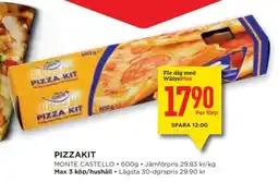 Willys Pizzakit erbjuda