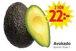 Matöppet Avokado erbjuda