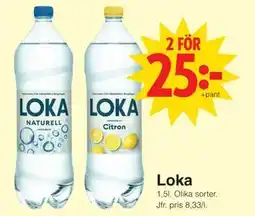 Matöppet Loka erbjuda