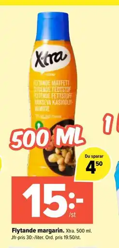 Coop Extra Flytande margarin erbjuda