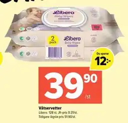 Coop Extra Våtservetter erbjuda