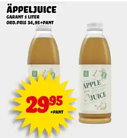 Nelins GARANT Äppeljuice erbjuda
