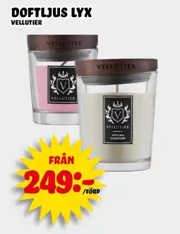 Nelins VELLUTIER Doftljus lyx erbjuda