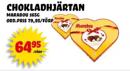 Nelins MARABOU Chokladhjärtan erbjuda