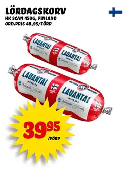 Nelins HK SCAN Lördagskorv erbjuda