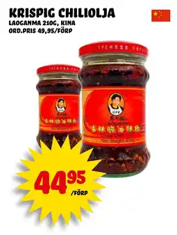 Nelins LAOGANMA Krispig chiliolja erbjuda